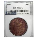 1886 Morgan PCI MS65+ Excellent Color