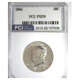 1964 Kennedy PR70 LISTS $2800