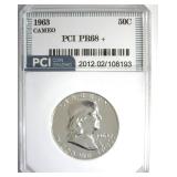 1963 Franklin PR68+ Cameo LISTS $300