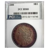 1886 Morgan PCI MS65 Excellent Color