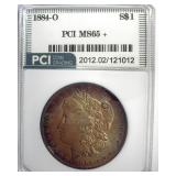 1884-O Morgan PCI MS65+ Wonderful Color