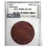 1 Avdp .999 Fine Copper PCI PR69DC Princess