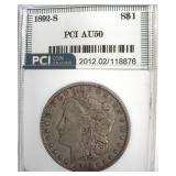 1892-S Morgan AU50 LISTS $2650