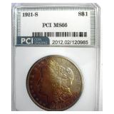 1921-S Morgan MS66 LISTS $3250