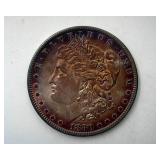 1880-O Morgan Fantastic Color