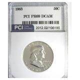 1963 Franklin PR69 DCAM LISTS $5000