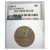 1992-S 50c XXV Olympiad PCI PR70 DCAM