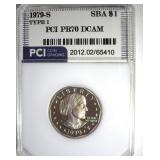 1979-S T1 Susan B Anthony PCI PR70 DCAM