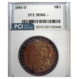 1881-O Morgan MS65+ LISTS $2150