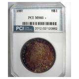 1897 Morgan MS65+ LISTS $550