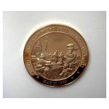 Medal The East And West Joined by Railroad