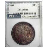 1890 Morgan MS65 LISTS $950