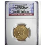 2007-D $1 John Adams NGC BU