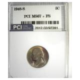 1948-S Nickel MS67+ FS LISTS $12000