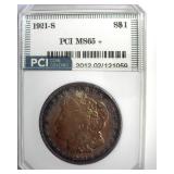 1921-S Morgan MS65+ LISTS $1250