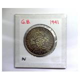 1941 2 Shillings AU Great Britain