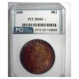 1889 Morgan MS65+ LISTS $475