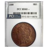 1890 Morgan MS65+ LISTS $2200