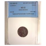 253-268 AD Claudius II MS62 Ancient Rome