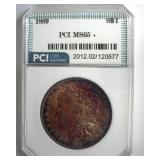 1889 Morgan MS65+ LISTS $475