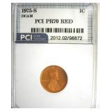 1975-S Cent PCI PR70 DCAM RD