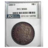 1888-O Morgan MS65 LISTS $400