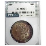 1889 Morgan MS65+ LISTS $475