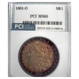 1881-O Morgan MS65 LISTS $1050
