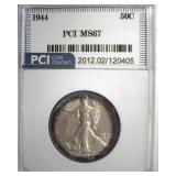 1944 Walking Liberty MS67 LISTS $950