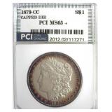 1879-CC Capped Die Morgan MS65+ LISTS $67500