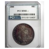 1900 Morgan PCI MS65+ Excellent Color