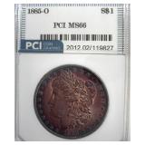 1885-O Morgan MS66 LISTS $450