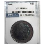 1900 Morgan PCI MS65+ Unique Color