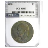 1978 Ike MS67 LISTS $7500