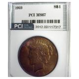 1923 Peace MS67 LISTS $5500