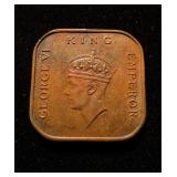 1941 Malaya 1 Cent