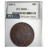 1888-O Morgan MS65+ LISTS $700