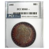 1885 Morgan PCI MS65+ Incredible Color
