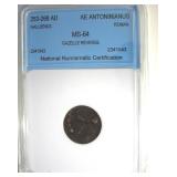 253-268 AD Gallienus MS64 Ancient Rome