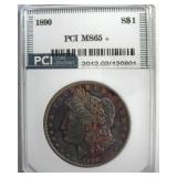 1890 Morgan MS65+ LISTS $2200