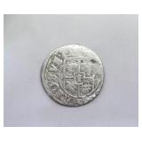 1611-1632 1/24 Thaler Silv Livonia Gustav II Adolf