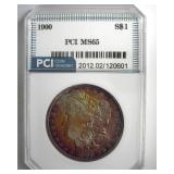 1900 Morgan PCI MS65 Amazing Color