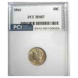 1944 Dime MS67 LISTS $110