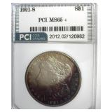1921-S Morgan MS65+ LISTS $1250
