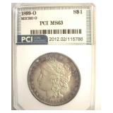 1899-O Micro O Morgan MS63 LISTS $16500