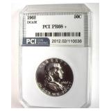 1962 Franklin PR68+ DCAM LISTS $2200