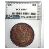 1884 Morgan MS65+ LISTS $450