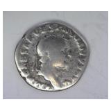 69-79 AD Vespasian Denarius Rare Ancient Rome