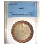1903-MOAM Peso NNC MS63+ Mexico