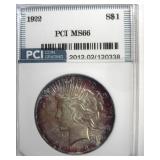 1922 Peace MS66 LISTS $600